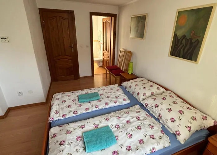 Zeleny Domcek بيت ضيافة Heľpa